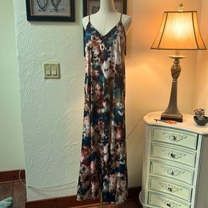 A line style long dress